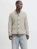 Jack & Jones Strickjacke in White Melange