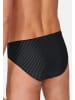Schiesser Mini Slip / Unterhose Long Life Soft in Blauschwarz