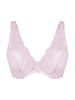 Linga Dore Linga Dore DAILY Triangle plunge BH in Barely pink