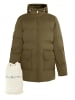 DreiMaster Maritim Parka + Shopping Bag - Set in Militäroliv