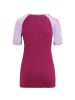 icebreaker W 125 ZONEKNIT SS CREWE in Lila