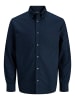 JACK & JONES PLUS Oxford Hemd in Sky Captain