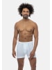 Conta Long Short / Pant Feinripp in Weiß