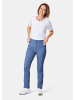 GOLDNER Kurzgröße:  Hose Carla Hose Carla in stretchbequemer Qualität in jeansblau
