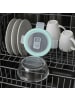 relaxdays 3 x Glasbehälter mit Deckel in Transparent - 1040 ml