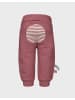OrganicEra Baby Sweathose in Bordeaux Melange