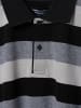 Andrew James Poloshirt in schwarz grau