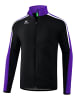 erima Liga 2.0 Praesentationsjacke in schwarz/violet/weiss