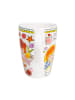 Blond Amsterdam XL-Becher Mint Rand in Bunt - 500 ml