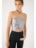 NO MATTER WHAT Blouse in Grau