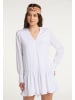 IZIA Damen Sommerkleid in Weiss