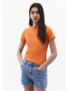 OXXO Rundhalsshirt MANDARIN ORANGE