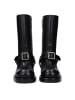 Burberry Schwarz Leder Stiefel