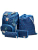 DerDieDas Schulrucksack ErgoFlex Set 2 in Blue Speed