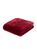 Gözze Wohndecke Cashmere-Feeling 180x220cm in rot