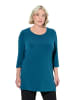 Ulla Popken Longshirt in petrol