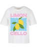 Mister Tee Shirt "Limon Cello Tee" in Weiß