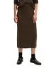 Marc O'Polo Feinstrickrock slim in Burnt Coffee