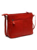 The Chesterfield Brand Weimar Umhängetasche Leder 24 cm in red