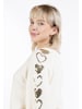 myMo Damen Strickpullover in Wollweiss