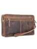 Greenburry Vintage Herrentasche Leder 22 cm in brown