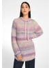 PETER HAHN Strickpullover Jumper in lilameliert