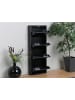 ebuy24 Schuhschrank Pisa Schwarz 50 x 16 cm