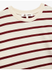 KOTON TSHIRT SS BSC in Bordo Gestreift