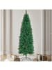 tectake Weihnachtsbaumset, Größenwahl, Lichterkette, pulverbesch. Ständer