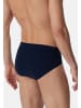 Schiesser Mini Slip / Unterhose 95/5 Essentials in Dunkelblau