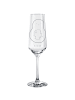 Mr. & Mrs. Panda Trinkglas Avocado Kern ohne Spruch in Transparent