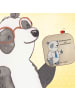 Mr. & Mrs. Panda Tisch-Untersetzer Bürgermeister Leidenschaft De... in Weiß