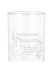 Mr. & Mrs. Panda Glas Igel Maronen mit Spruch in Transparent