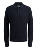 Jack & Jones Gestricktes Polo in Sky Captain