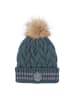 Harry Potter Harry Potter Slytherin Strickmütze mit Bommel – warme Wintermütze in Grün