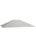 Outsunny Pavillondach 397L x 297B cm Hellgrau