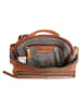 SPIKES & SPARROW Gürteltasche echt Leder in cognac