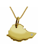 Schmuckador 50cm Kette + Äthiopien mit Brillant 585 Gold in gold