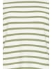 ICHI Langarm IHLULS Loose fit in SMALL IGUANA WHITE STRIPE