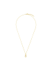 Amor Kette mit Anhänger Silber 925, 14ct gelbvergoldet in Gold