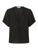 PART TWO Kurzarm-Bluse SanayaPW Lockere Passform in Black