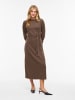 Vila Maxikleid in Chocolate Brown