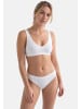Conta Bikinislip Modal in Weiß / rosa