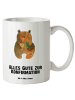 Mr. & Mrs. Panda weisse tasse Bär Konfirmation mit Spruch in Weiß