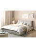 Beliani Doppelbett VINAY in Beige - (W) 176 x (H) 90 x (L) 233 cm