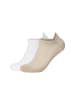 camano Sneakersocken ca-soft organic flap 6er Pack white swan