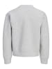 JACK & JONES Junior Scuba Sweatshirt Rundhals Loose Fit Jcolegacy in light grey melange