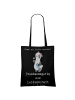 Mr. & Mrs. Panda Tote Bag Eventmanagerin Leidenschaft mit Spruch in Schwarz