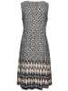 Buffalo Jerseykleid in schwarz-beige bedruckt