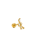 Luxenter Piercing Zorne mit 18 Karat Gelbgold-Finish-CURAT